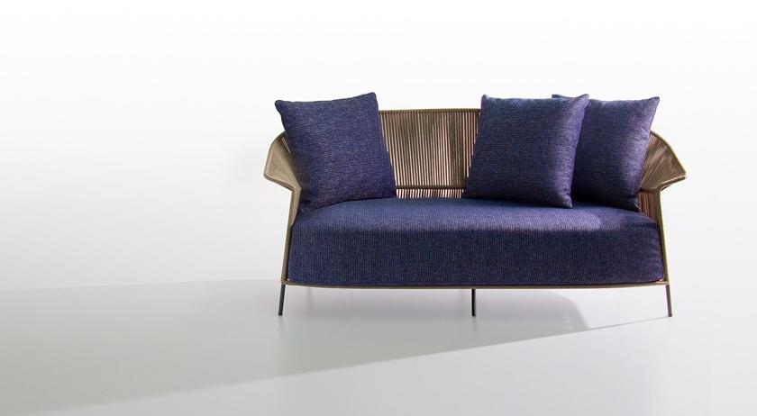 Potocco Веревочный садовый диван Ola 923/d - Вид №1