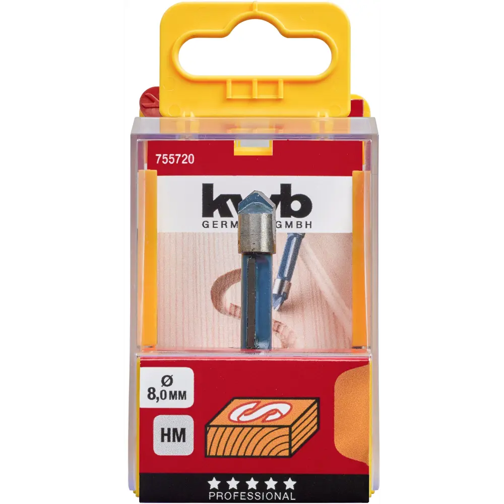 Фреза гравировальная KWB 755720 8x8 мм Santreyd STLM-2070617 - Вид №1