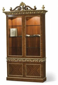 OAK Витрина из дерева и стекла Galleria