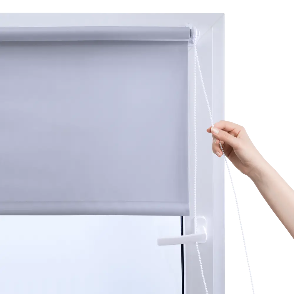 Штора рулонная KREAFORTA Ока 40x160 см серая STLM-2147133 - Вид №11