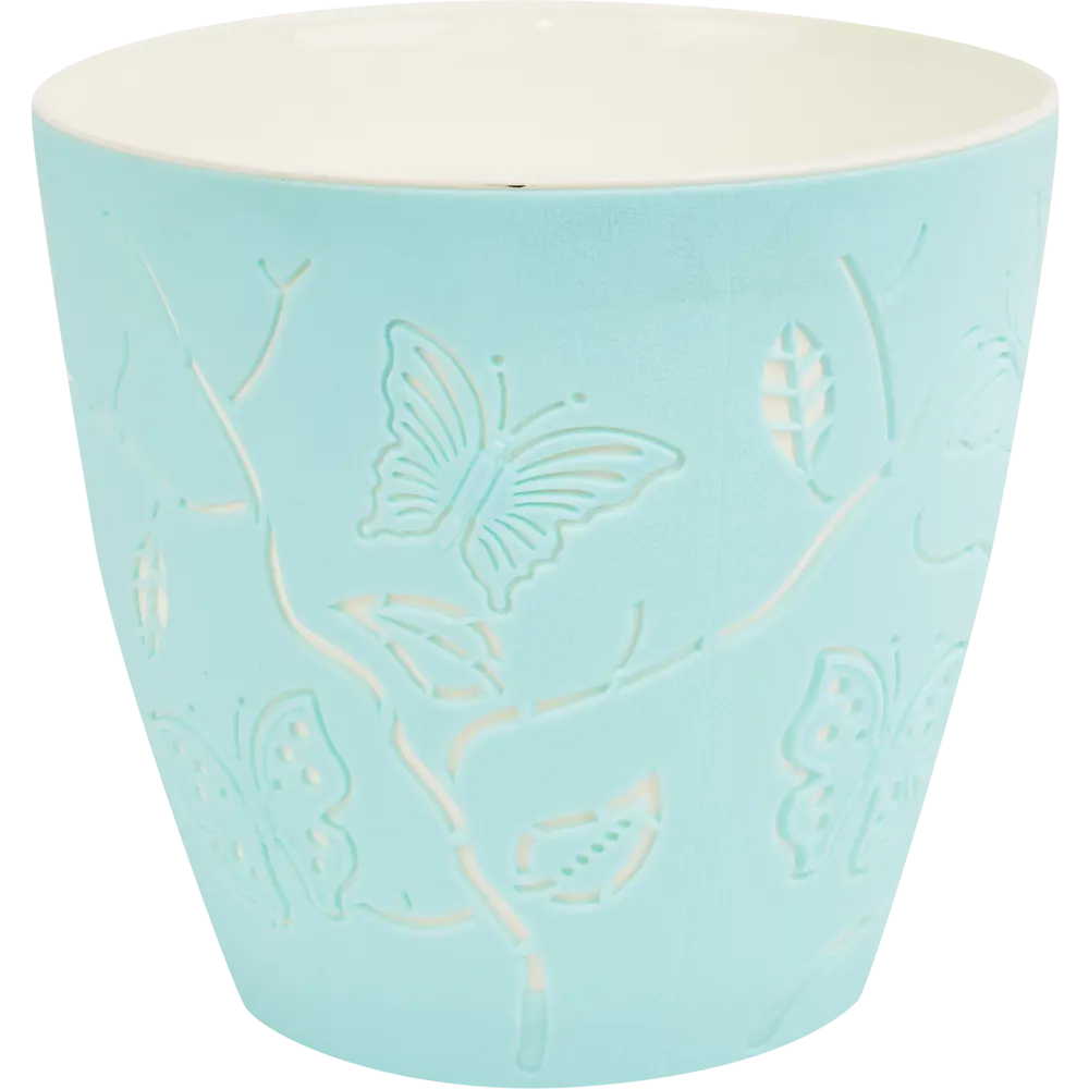 Горшок Butterflies ø 175 мм 2.5 л голубой Santreyd STLM-2149487