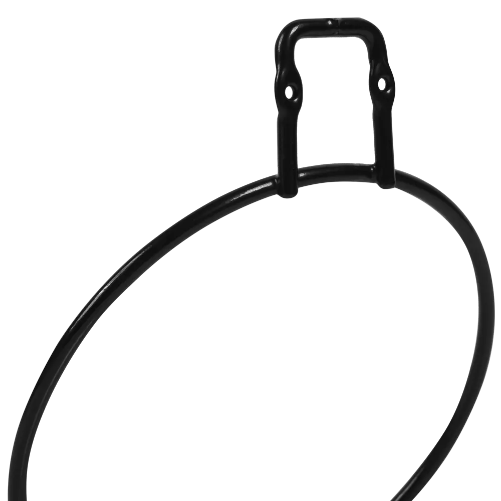 Держатель полотенец Trait цвет чёрный SWENSA STLM-2185057 - Вид №2