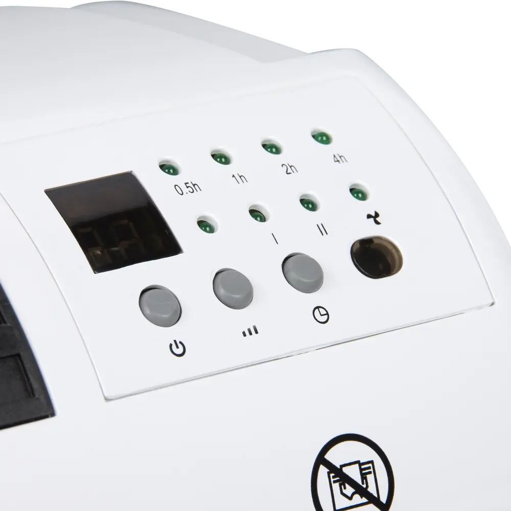 Тепловентилятор керамический электрический Equation с электронным термостатом 2000 Вт STLM-2068319 - Вид №4