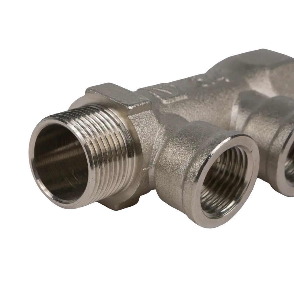 Коллектор с внутренней резьбой Valtec на 2 выхода 3/4"x1/2" VTc.550.N.0502 STLM-2099774 - Вид №1