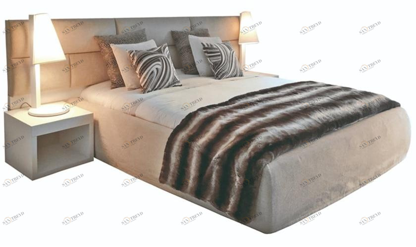 Ph Collection Двуспальная кровать из ткани sun-id-1492860