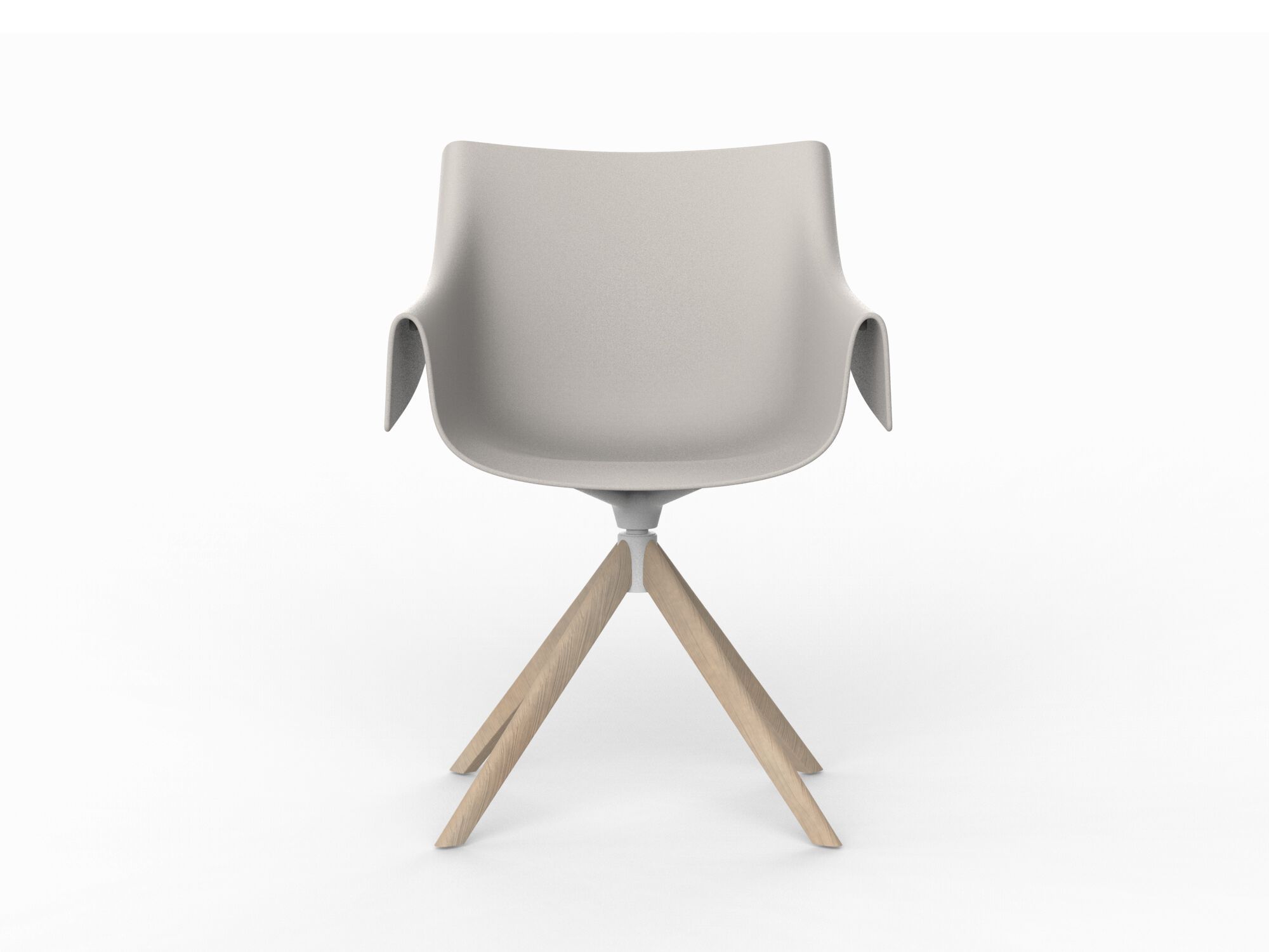 Поворотный стул с подлокотниками Vondom Manta ARCH-00096632 - Вид №10