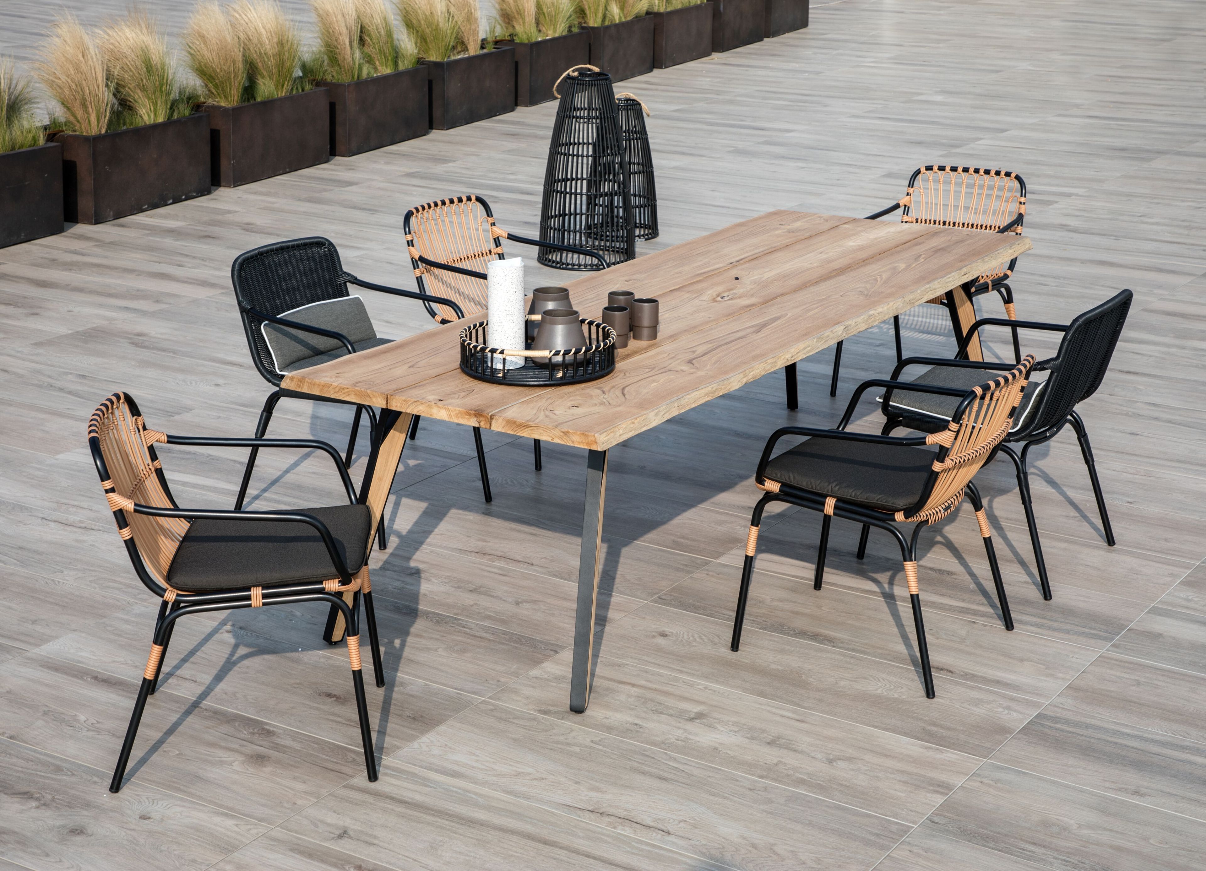 Синтетическое волокно сад стул с подлокотниками cbdesign Эми ARCH-00143658 - Вид №3