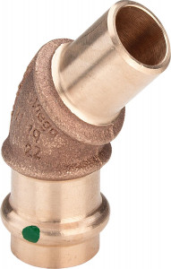 Viega Отвод 45° Sanpress 2226.1 (191825)