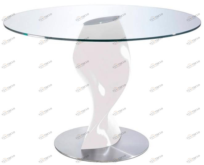 Angel Cerdá Круглый стол из закаленного стекла Urban deco 1001 Angel Cerda