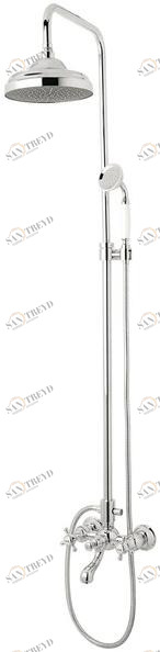 Bronces Mestre Настенная душевая стойка с ручным душем Retro 035018.c00.50
