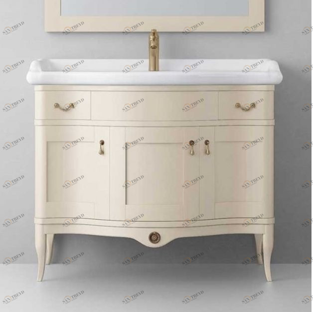 Avila Dos Тумба напольная с раковиной 19 век Color 80 без украшений CLASSICAL STYLISH 2710101N80