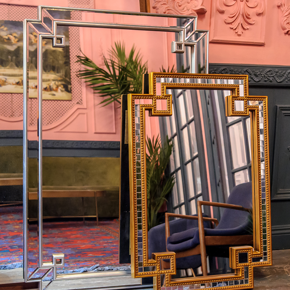 20082607 Настенное зеркало «Астрид Гранд Сильвер» Object Desire  - Вид №1