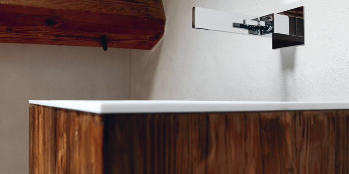 Комбинация ванной комнаты T04 в отделке Full 64 Milltek/20 ABETE RESTAURATO MILLDUE TOUCH TOUCH04 - Вид №3