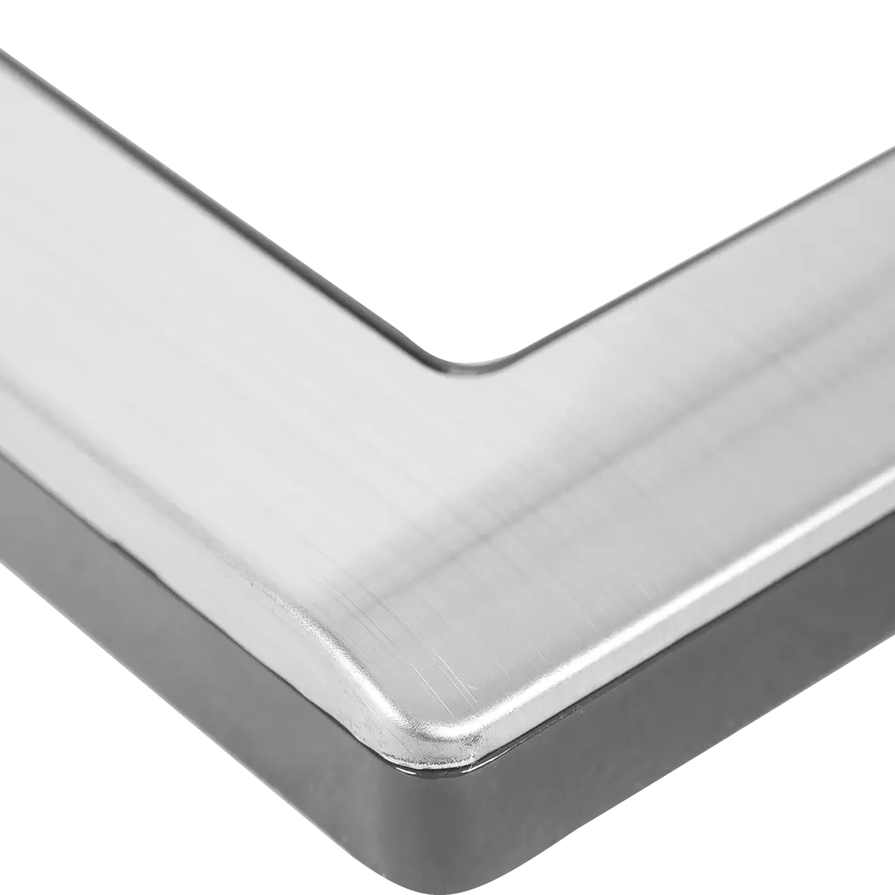 Рамка для розеток и выключателей Werkel Metallic 5 постов металл цвет глянцевый никель STLM-2148978 - Вид №2