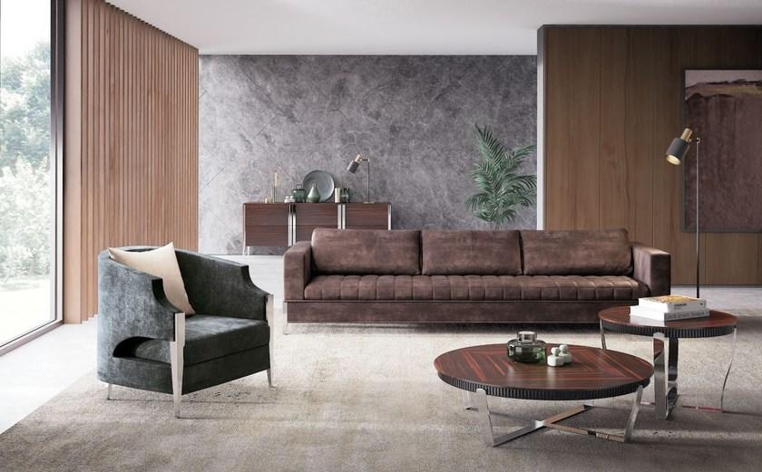 Capital Collection 3-х местный кожаный диван Oyster sun-id-1464930 - Вид №2