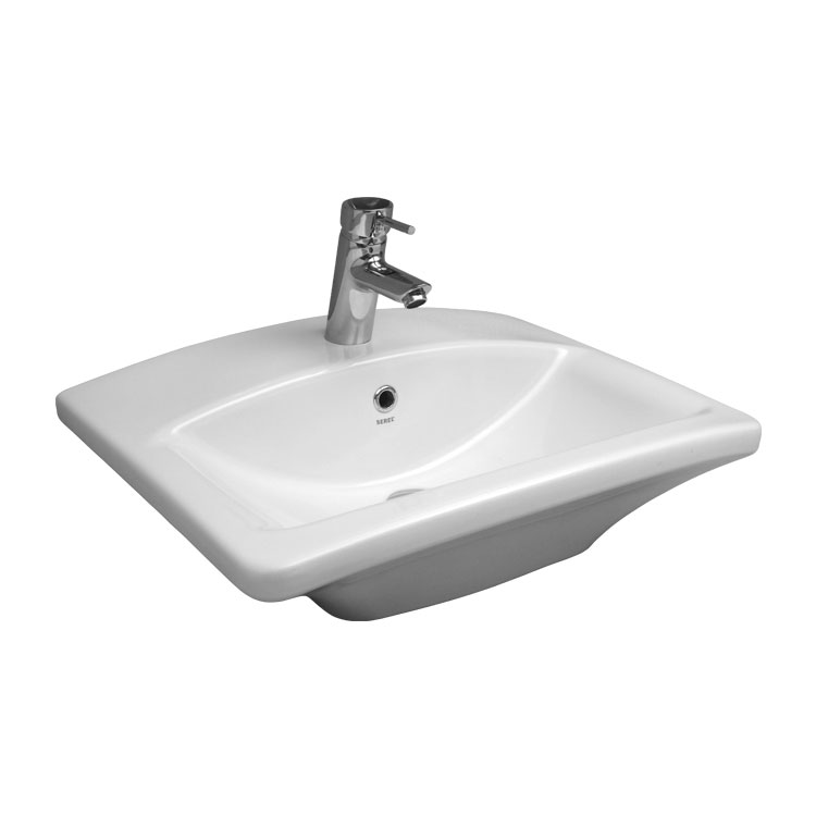 2021  2021 Раковина со столешницей 61x46см Eca  - Вид №1