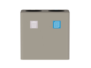 Стальная стойка для мусора с порошковым покрытием