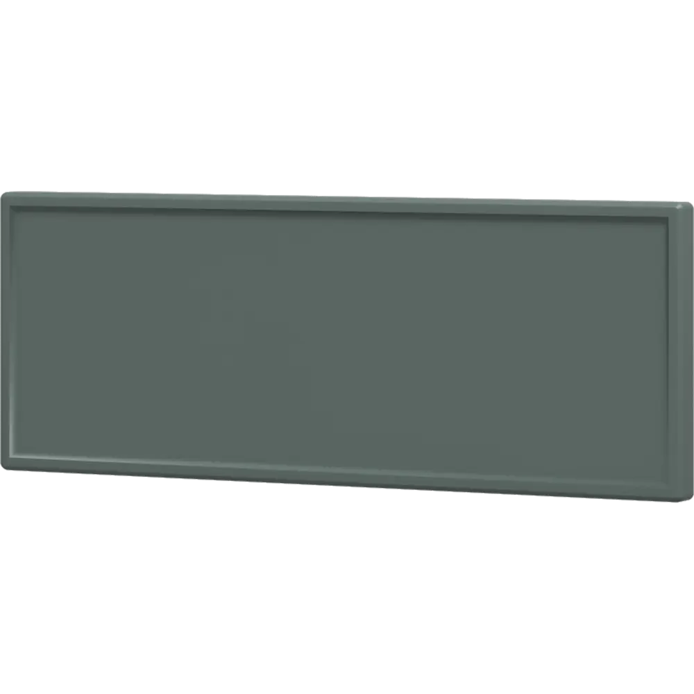 Фасад кухонного шкафа Инта 44.7x16.7 см KONSENSA МДФ цвет зеленый Инта зелёная STLM-2105999 - Вид №1