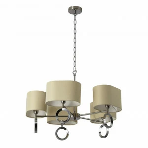 Подвесная люстра Divinare 4069/02 LM-5 DIVINARE ДИЗАЙНЕРСКИЕ 108098 Бежевый