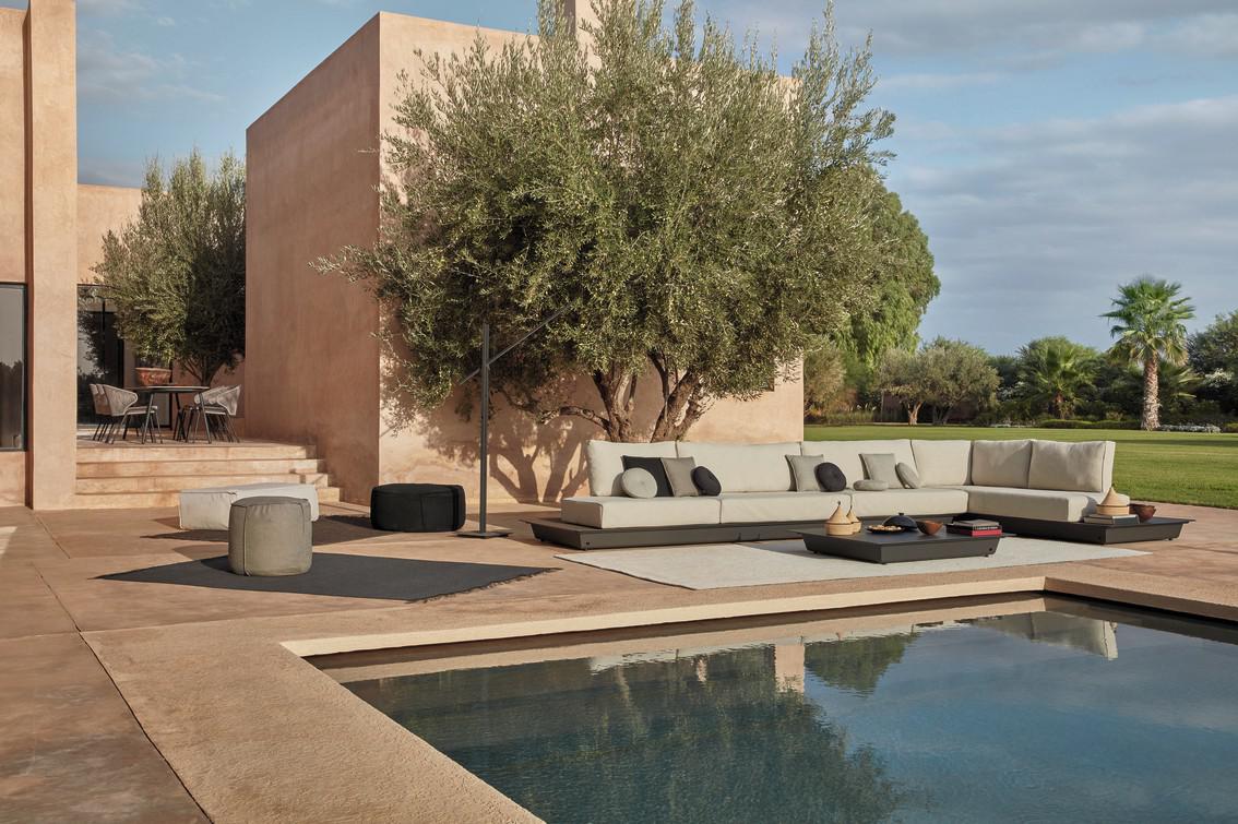 MNST997 Высокие Обеденный стол pa lava 220см x 100см Manutti Minus - Вид №8