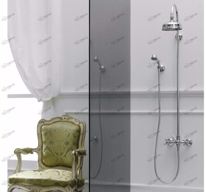 ZAZZERI Настенная душевая стойка с душевой лейкой Mille sun-id-1445973