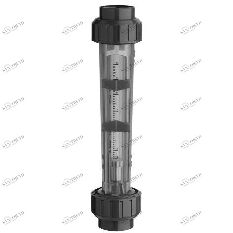 SANIT 227567000200160 Расходомер 750 FC, PVC-U, прозрачный, вода, магнит из нержавеющей стали 