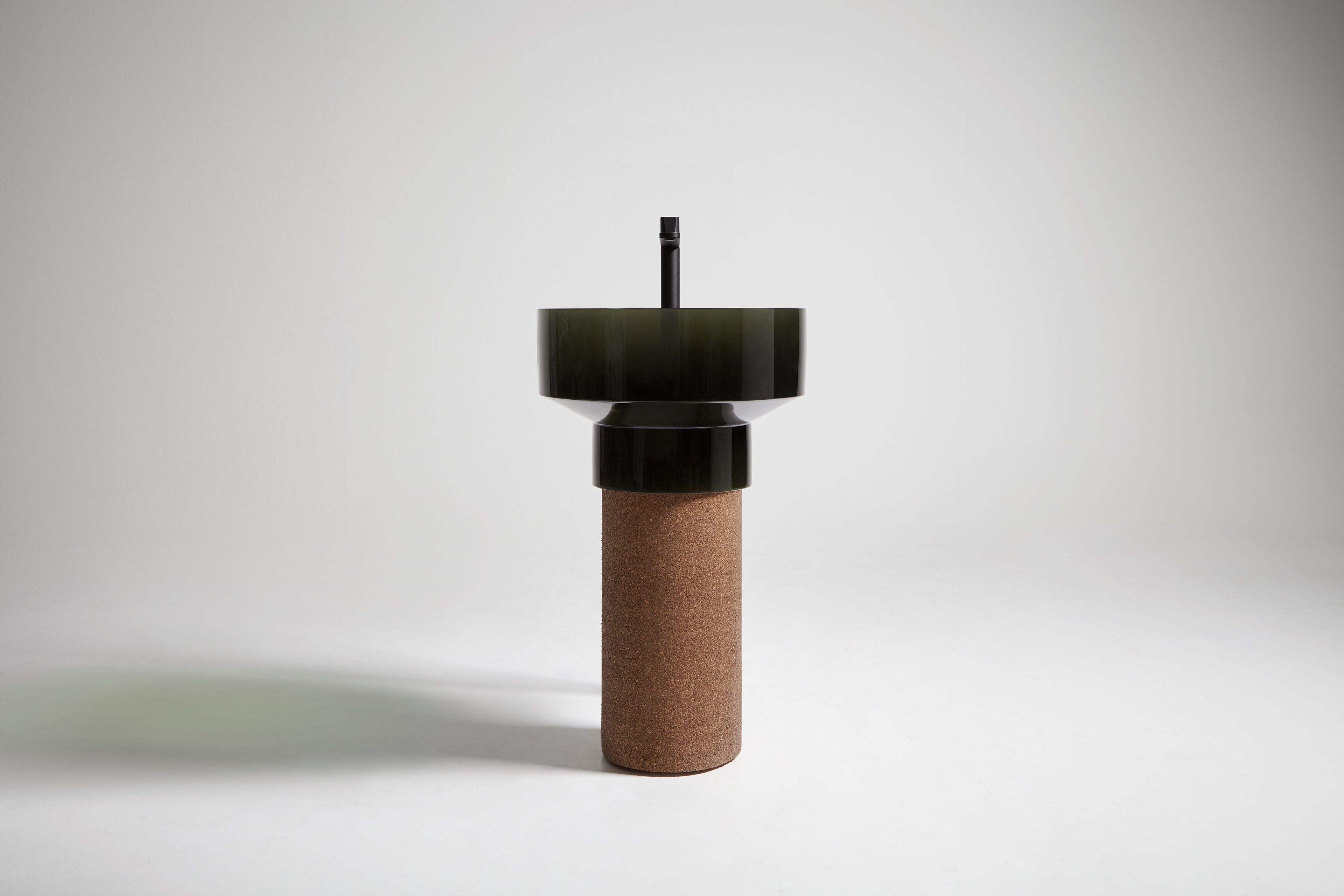 Круглая отдельно стоящая раковина из Cristalmood® и пробки Antoniolupi Borghi ARCH-00039251 - Вид №15