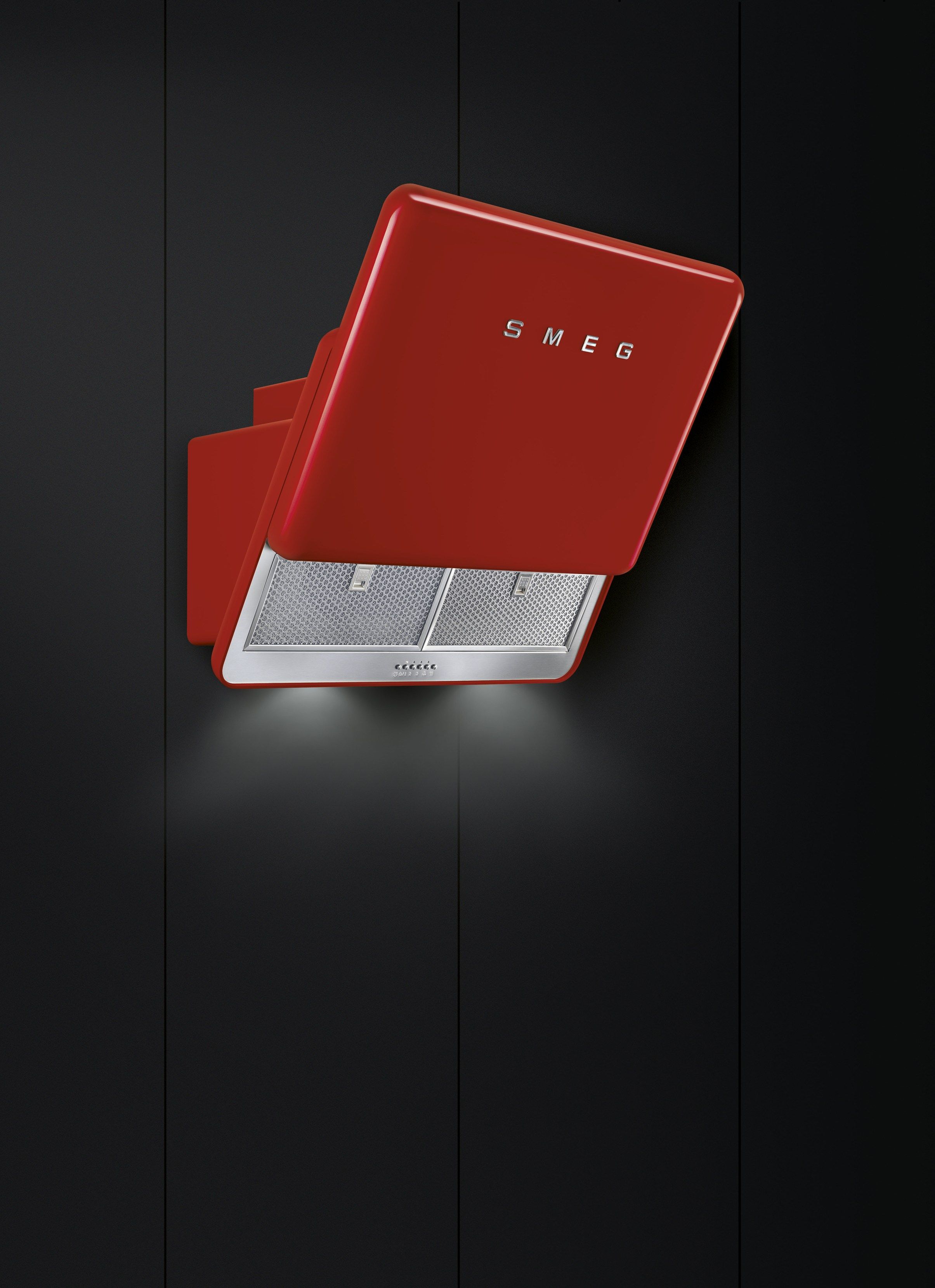 Вытяжка из нержавеющей стали со встроенным освещением Smeg Smeg 50's style ARCH-00071836 - Вид №8