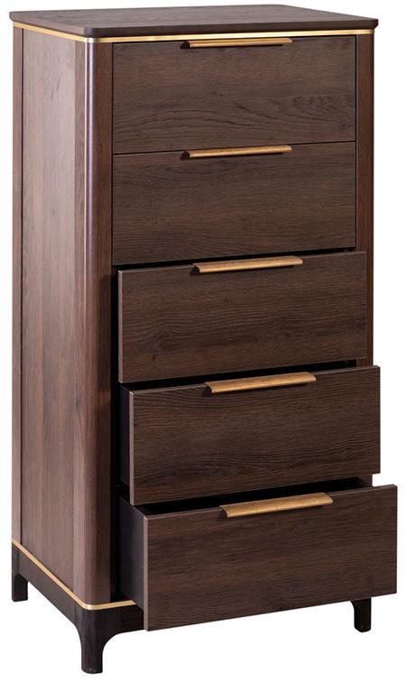 2500 Комод с 5 ящиками Модерн Дуб Гладстоун R-HOME 4009278H_Гладстоун - Вид №3