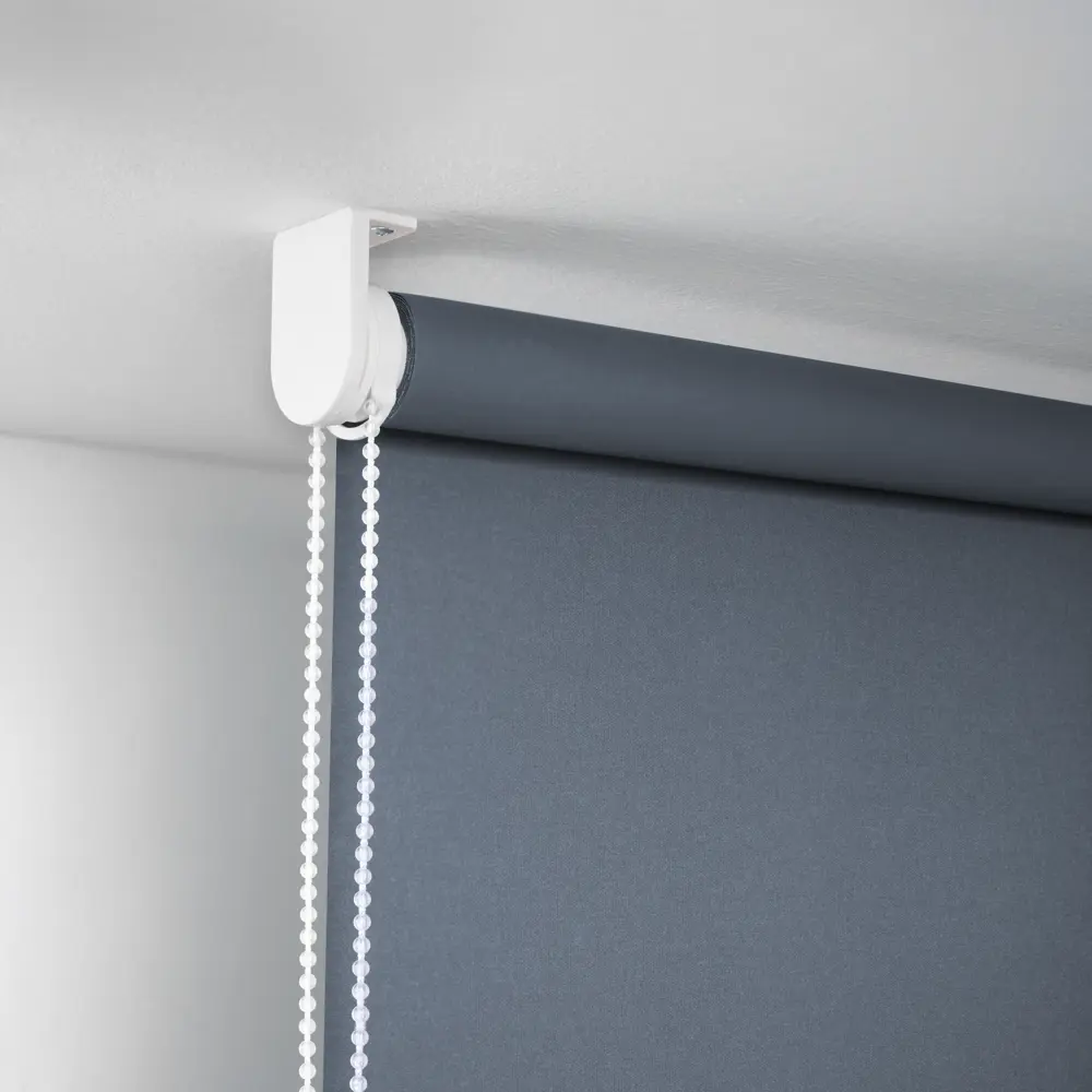 Штора рулонная блэкаут KREAFORTA Karelia 100x160 см синяя STLM-2137894 - Вид №3