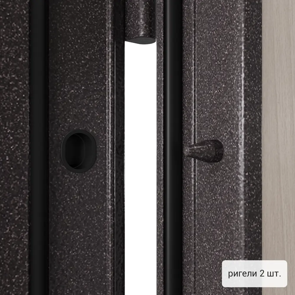 Дверь входная металлическая Страйд Летиция 950 мм правая цвет кремовый TOREX STLM-2091747 - Вид №7