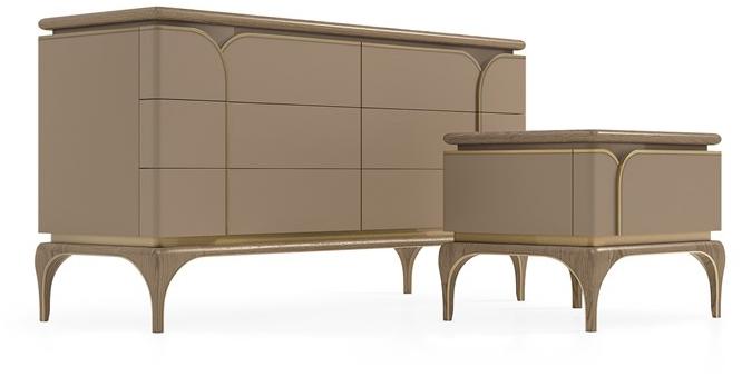 A.R. Arredamenti Прикроватная тумбочка из дерева Alexander A86 - Вид №1