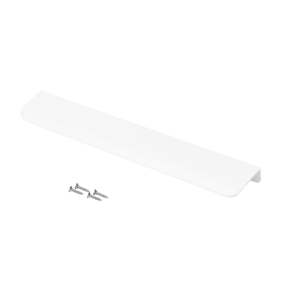 INSPIRE Белая алюминиевая ручка-профиль для мебели 224 мм 88021701 STLM-1567120 - Вид №1