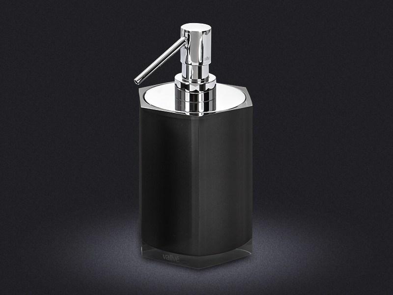 Vallvé Дозатор мыла из смолы Carbon hexa 0050711 - Вид №1