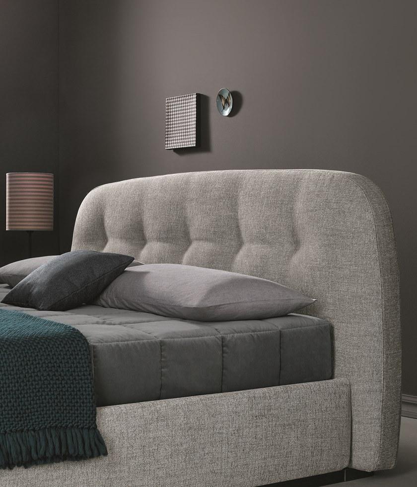 Bodema Двуспальная кровать из ткани с тафтинговым изголовьем sun-id-1462331 - Вид №1