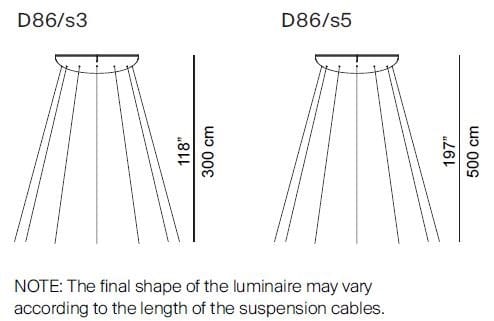 Светодиодный подвесной светильник из поликарбоната и стали LUCEPLAN сетка ARCH-00133003 - Вид №8