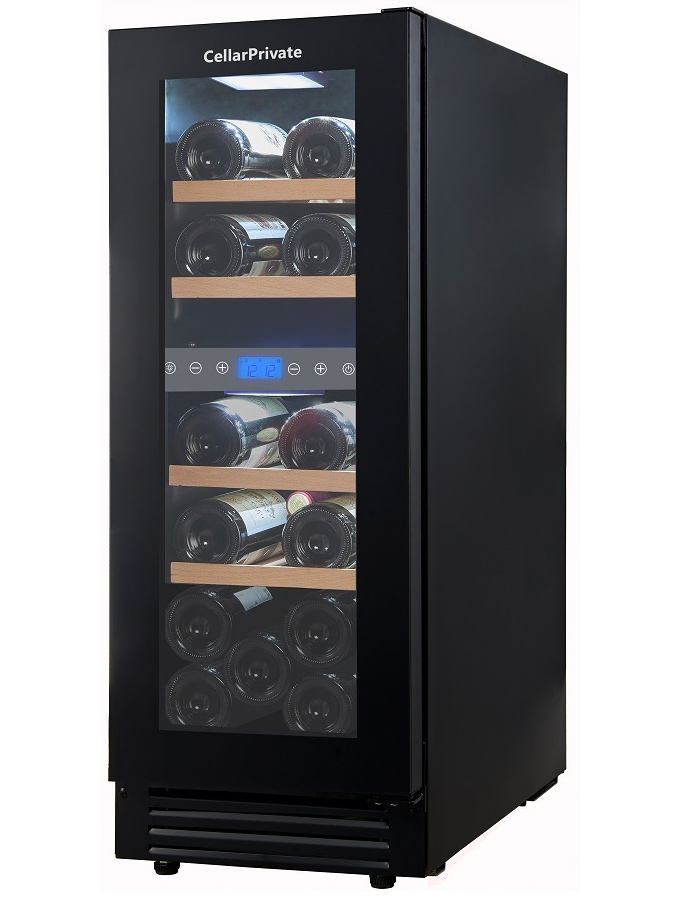 9943158 Винный шкаф Cellar Private CP017-2TBH черный STDN-0003605 - Вид №6