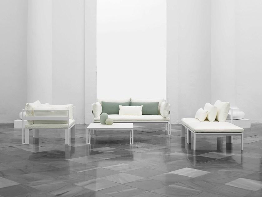 GANDIABLASCO Квадратный алюминиевый садовый столик Jian sun-id-1429083 - Вид №5