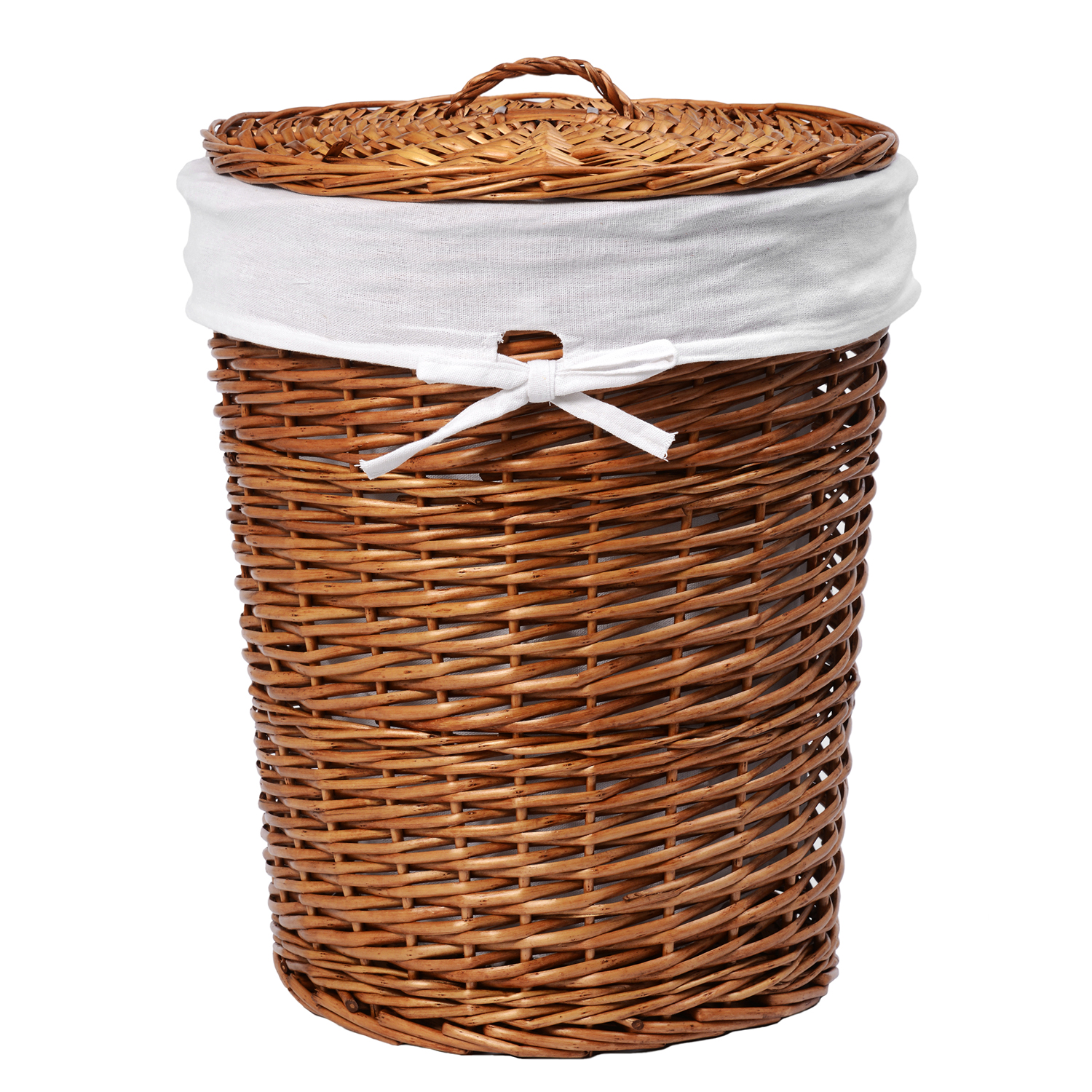 WB-350-M Leine Плетеная корзина для белья с крышкой WasserKRAFT  - Вид №6