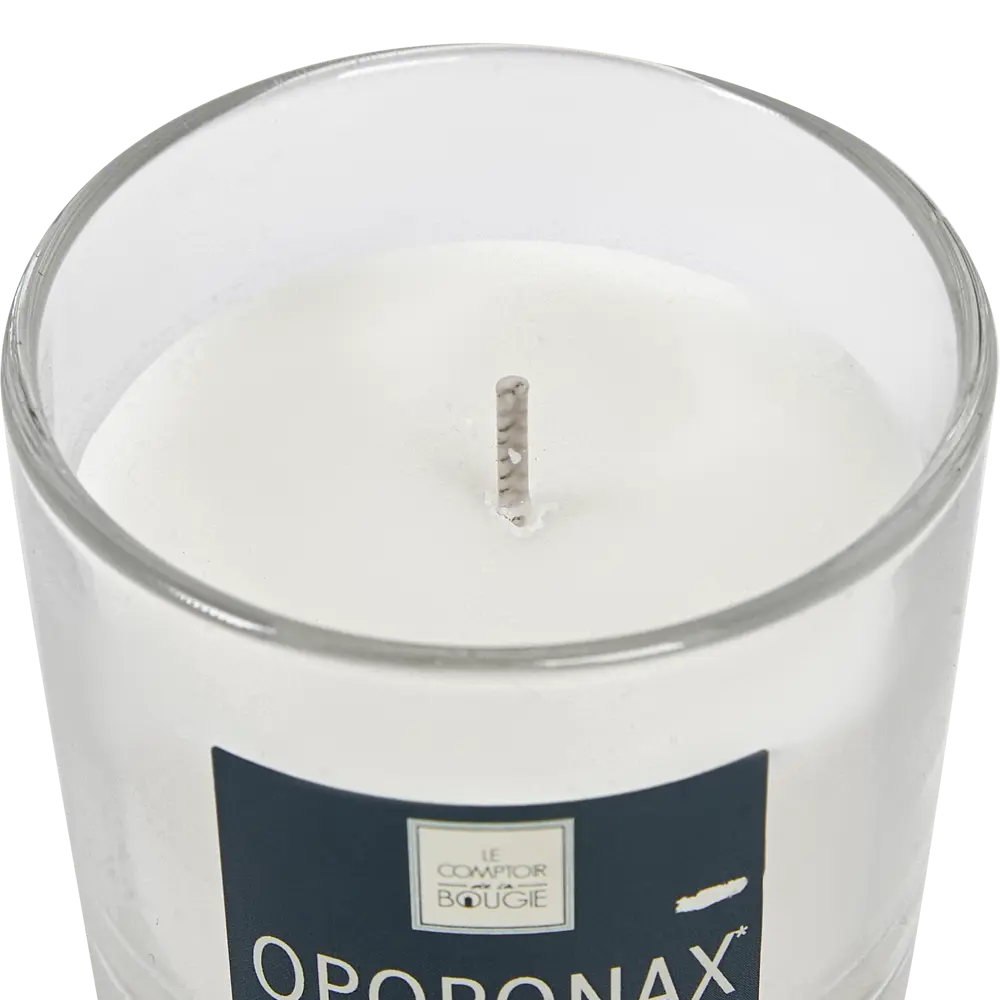 Свеча ароматизированная в стакане Опопонакса белая 6.5 см Atmosphera STLM-2133838 - Вид №2