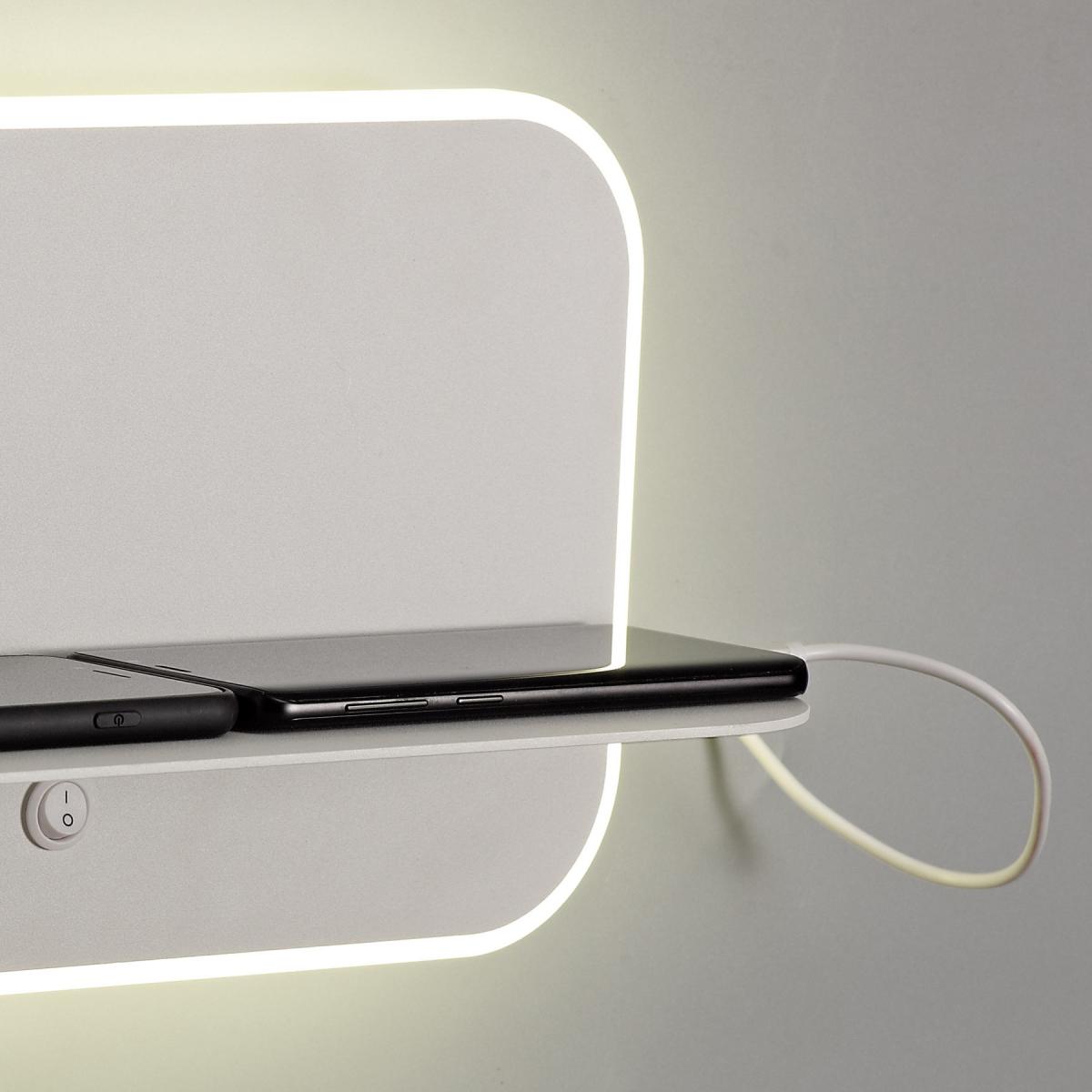 083627 Настенный светильник белый Mantra Lanzarote  - Вид №4