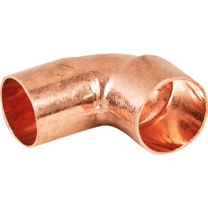 Угол однораструбный Hailiang ø15/90° мм медь