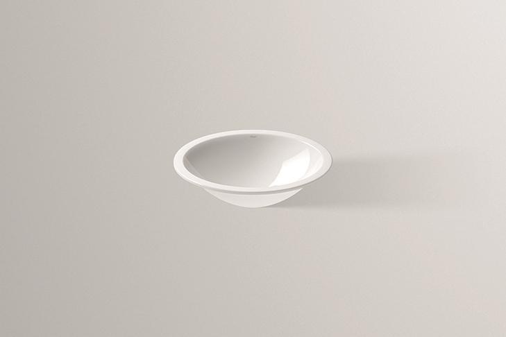 2100100000 Встраиваемая раковина, eb.o425, белая, proshield Alape серия O 