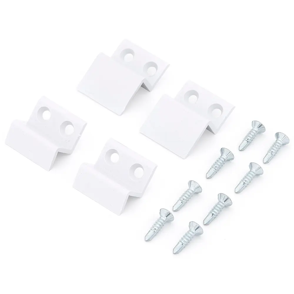 Крепление для москитной сетки Palladium ПВХ цвет белый, 4 шт STLM-2029240