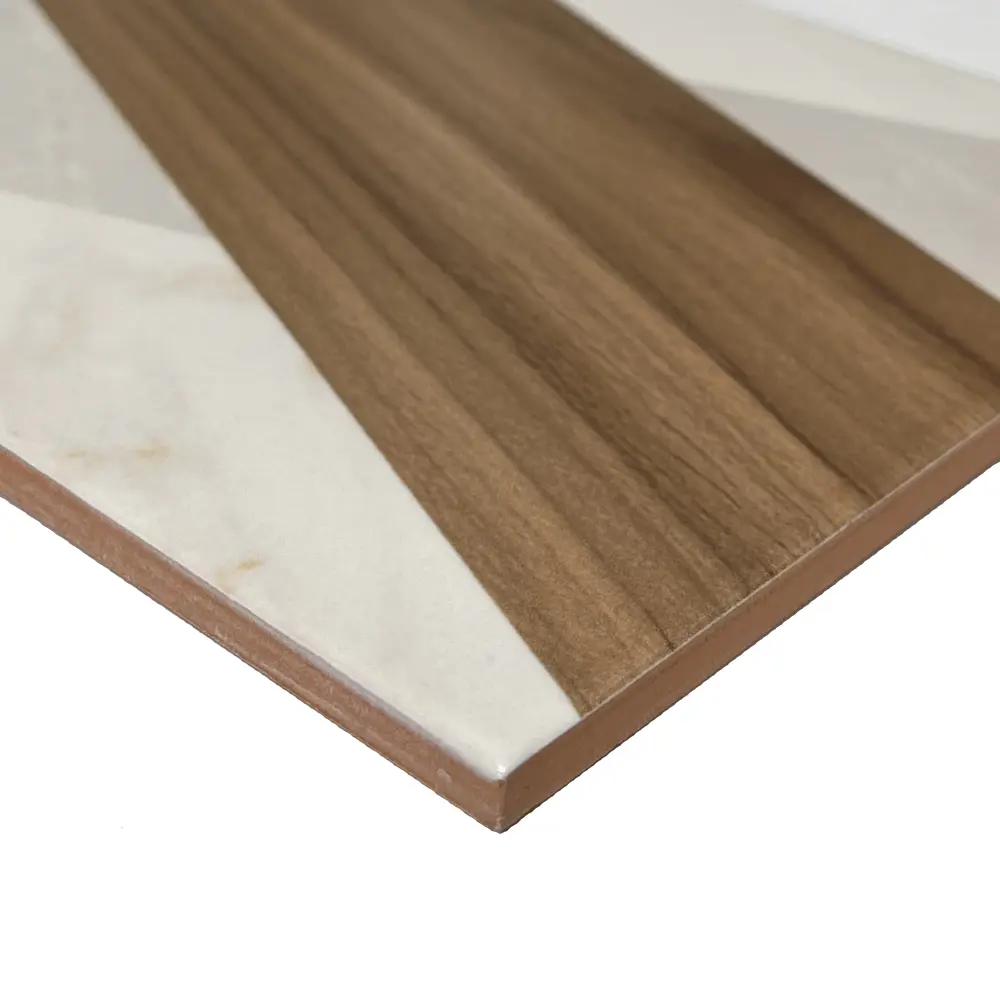 Плитка настенная KREAFORTA Mersey Wood Mix 3 20x40 см 1.2 м² матовый цвет разноцветный STLM-2104375 - Вид №2