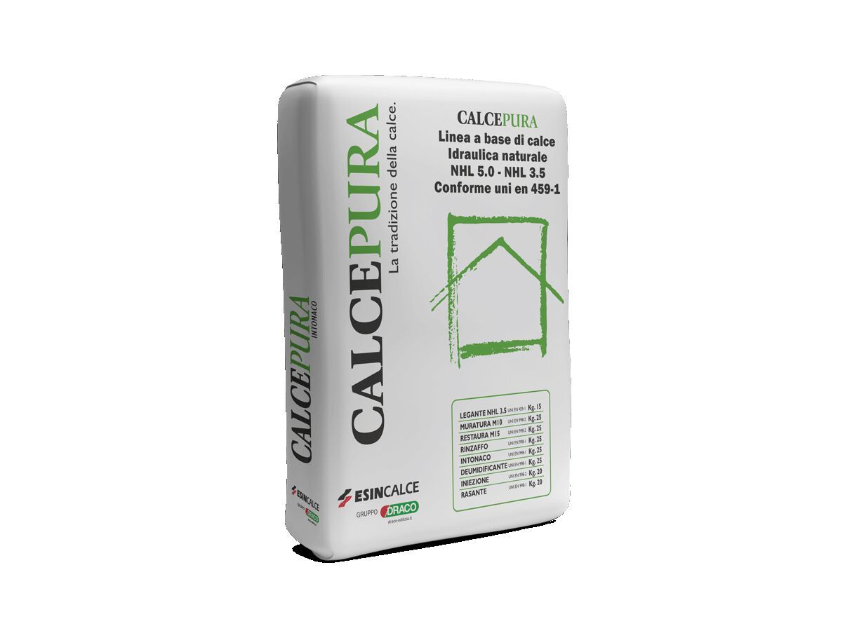 Гидравлическая штукатурка на основе извести ESINCALCE Calcepura ARCH-00074129