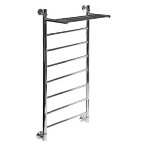 Полотенцесушитель водяной Aquanet Грация ЛП ВП 1200x500, с верхней полкой