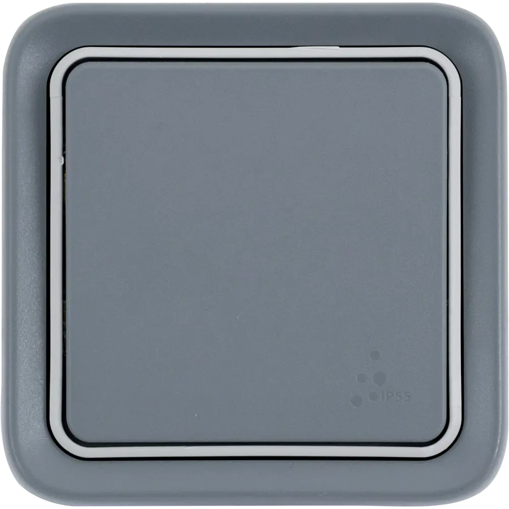 Переключатель Plexo IP55, цвет серый legrand STLM-2121648