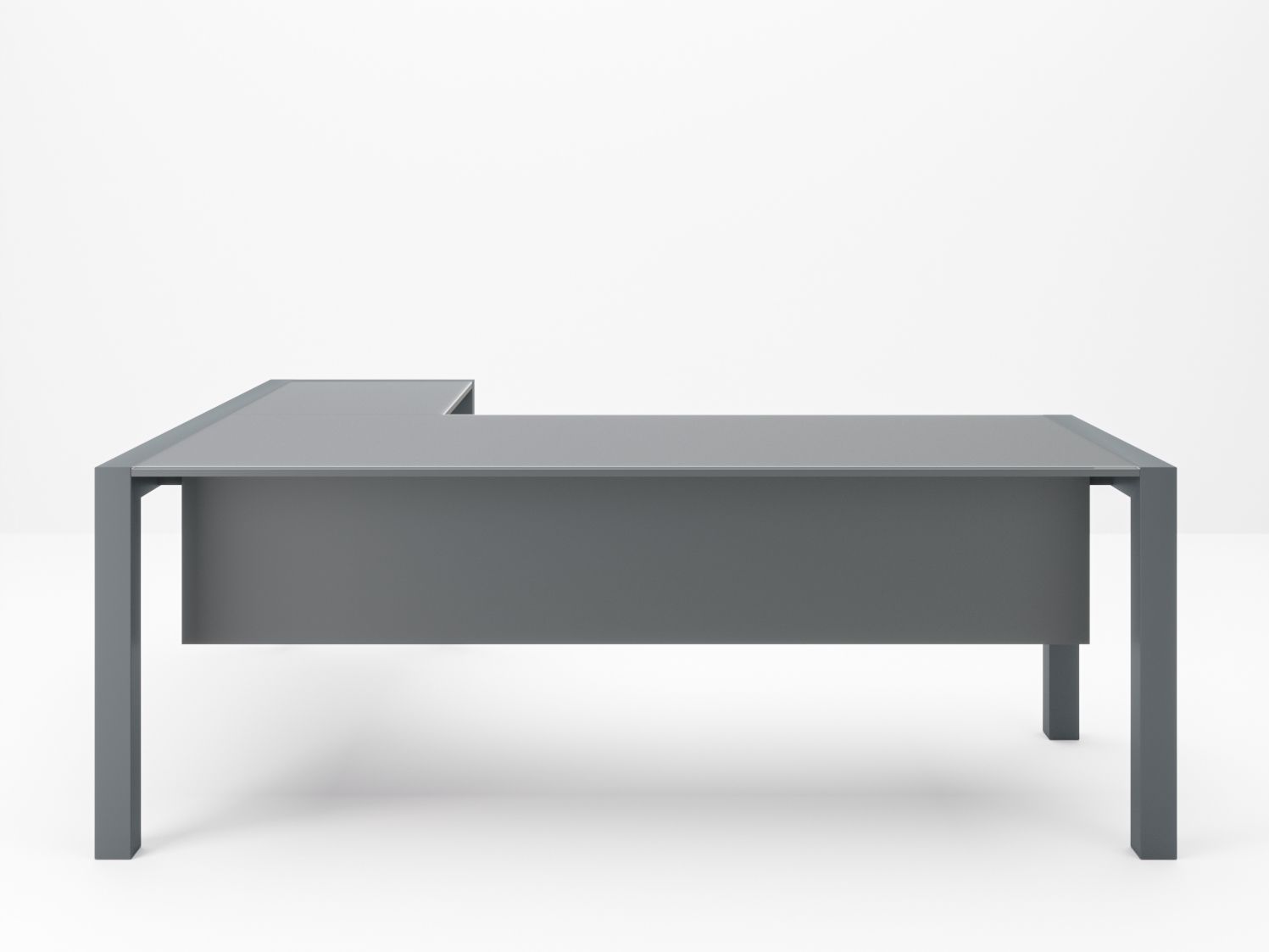 Угловой исполнительный стол PROF Extralight ARCH-00065652 - Вид №10