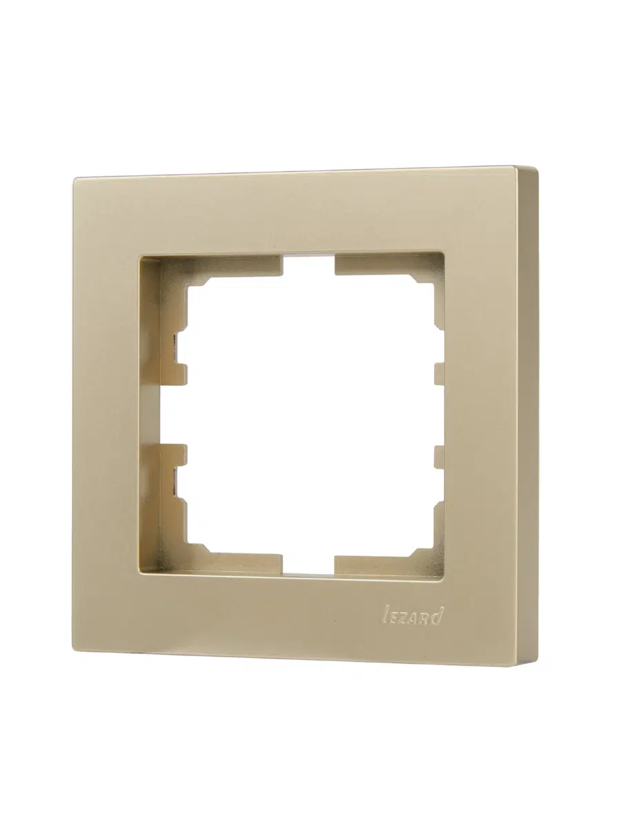 VESNA Рамка горизонтальная золото LEZARD 742-3600-146